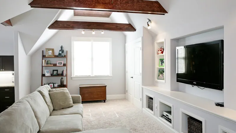 Room addition construction in Greenville SC with expanded living space and seamless interior transitions by Burch Contracting Room addition construction in Greenville SC with expanded living space and seamless interior transitions by Burch Contracting